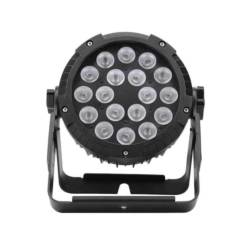 18x12W LED Par Lights Outdoor Waterproof Stage Light IP67 RGBW 4 in 1 DMX Control for Events DJ Disco Wedding Party Outdoor Stage Lighting