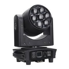 7x40W RGBW 4 in 1 Bee Eye Led Beam Zoom Moving Head Wash Light DJ Disco Stage Effect Lights