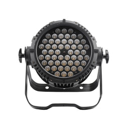 54x3W Par Light Waterproof RGBW LED PAR DMX512 IP65 DJ Stage Lighting Outdoor Weeding Show