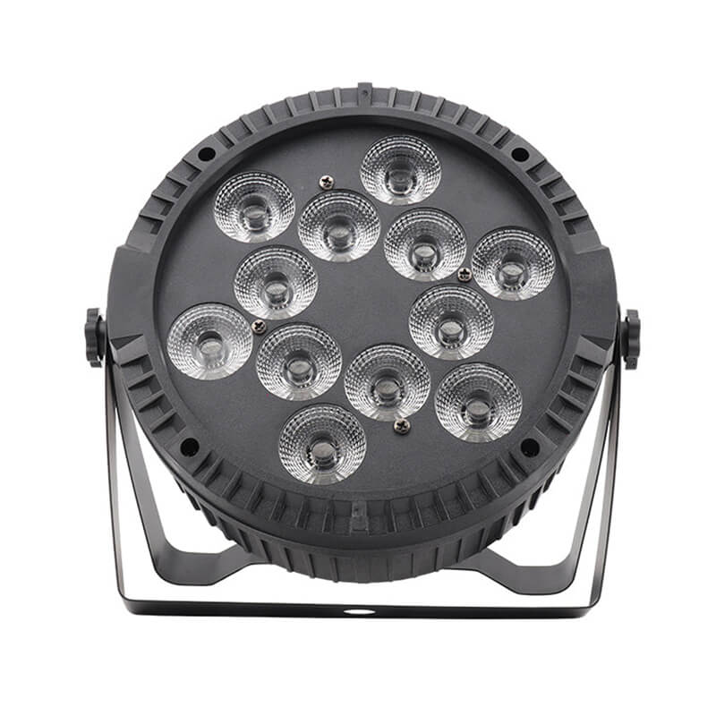 Par Lights LED Stage Lights, 12X6W Uplight Stage Lighting Effect by DMX and Sound Activated Control Wash Light for Wedding Parties Church Club DJ Live Show