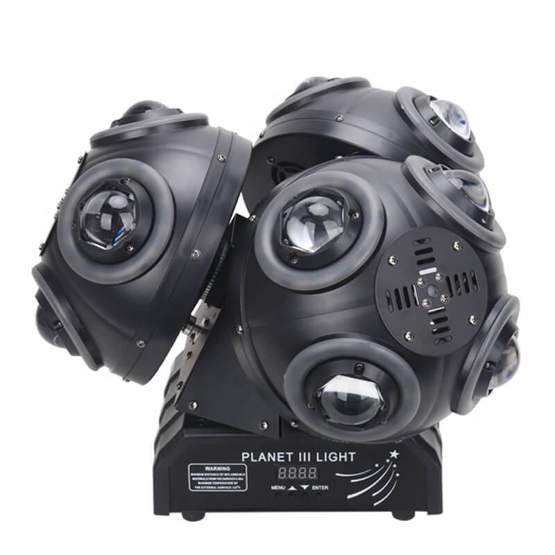 150W 3 Head Football Led Beam Moving Head Wash Stage Light DMX512 21 Channels DJ Disco Effect Lighting Party Event Show