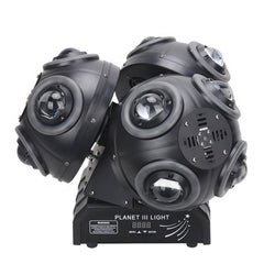 150W 3 Head Football Led Beam Moving Head Wash Stage Light DMX512 21 Channels DJ Disco Effect Lighting Party Event Show