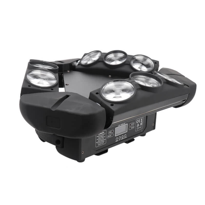 9X10W RGBW 4in1 LED Spider Stage Moving Head Light DMX Bar KTV DJ Disco Lighting