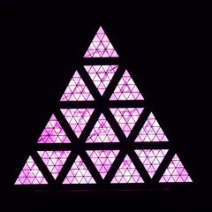 Triángulo antiguo LED Efecto especial Luz club nocturno evento iluminación de escenario