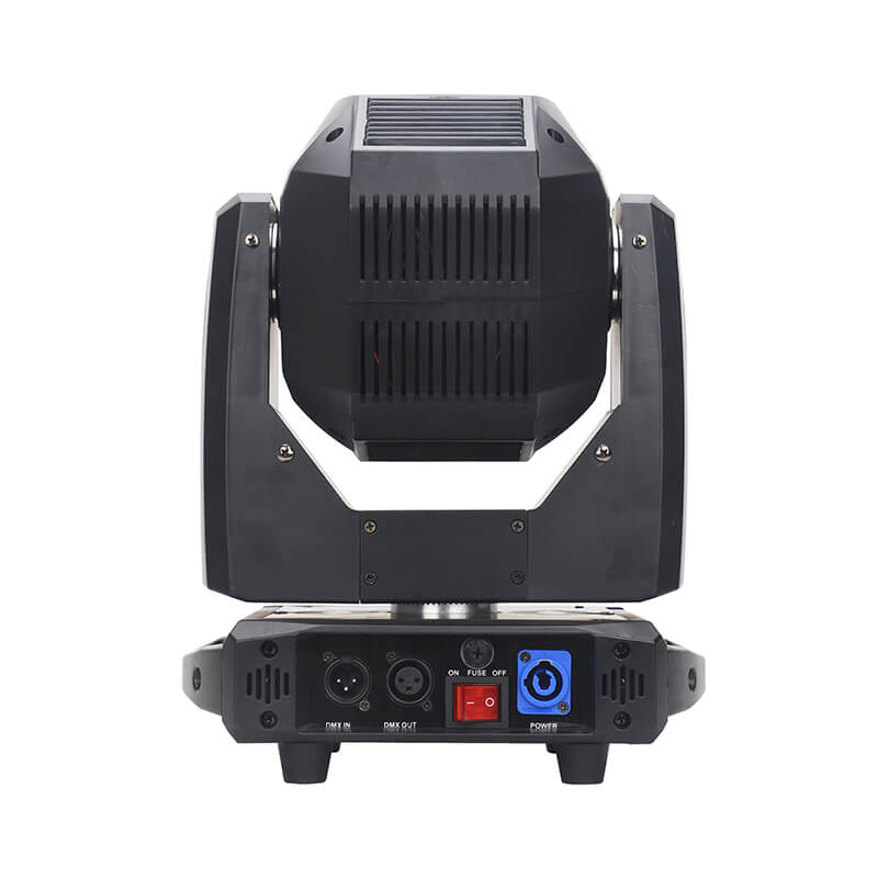 Moving Head Lights LED 150W Beam Effect 17 Gobos 14 Colors Spotlights 4-Facet Prism DMX512 with RDM and Linear Focus Dj Stage Lights for Chrismas Wedding Party Dance