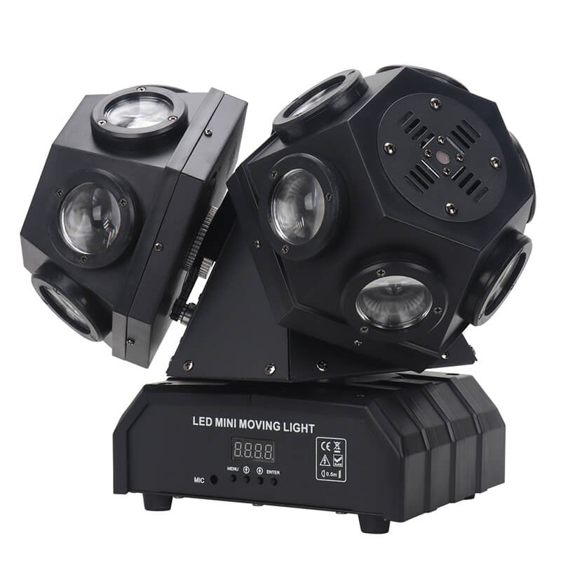 3Head Football Led Beam Moving Head with Laser Wash Stage Light DMX512 DJ Disco Effect Lighting Party Event Show