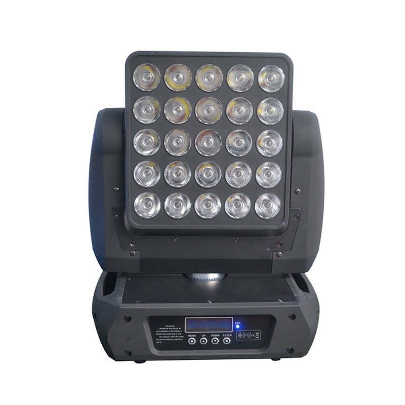 Stage Matrix 25 RGBW 4in1 5x5 Tri-Colored Matrix Blinder Light DJ/Stage/Band