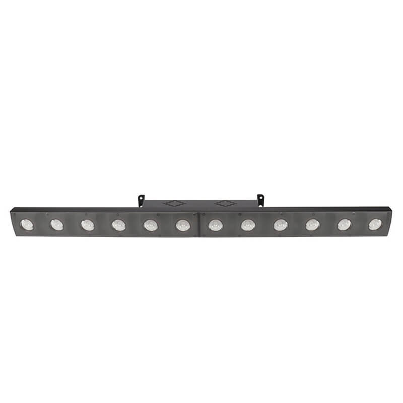 LED Stage Wash Light Bar - 50W 12LEDs RGBW 4 in 1 Professional DJ Lights with Sound Activated by DMX Control Uplights for Church Wedding Halloween Christmas Events Birthday Party Lighting