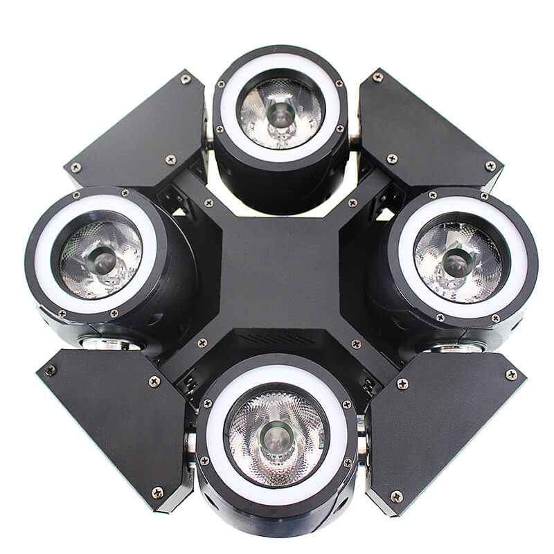 4 cabezas 60W RGBW 4in1 LED Sharpy Beam cabeza móvil para escenario DJ Disco 