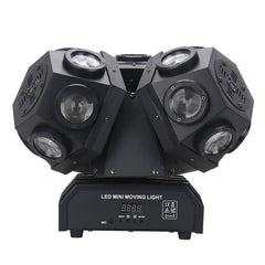 3Head Football Led Beam Moving Head with Laser Wash Stage Light DMX512 DJ Disco Effect Lighting Party Event Show