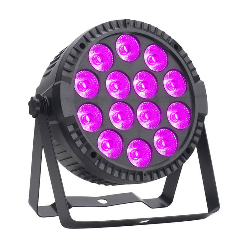 14LED 4in1 Par Can Lights, RGB Stage Lights DJ Lights Stage Lighting Uplights with Sound Activated Remote Control & DMX Control Uplights for Events Wedding Party