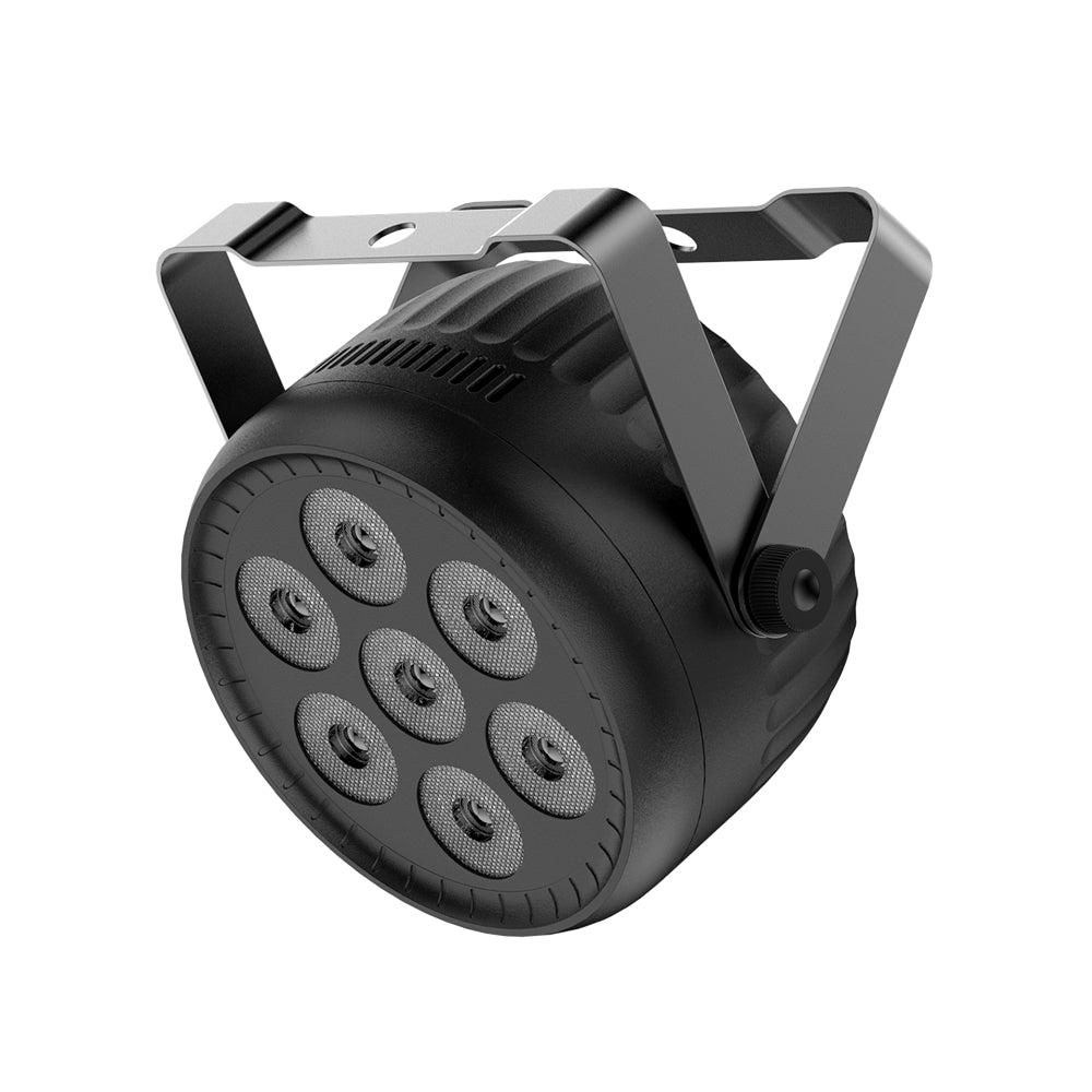Stage Lights 7x30W Uplights with 4in1 RGBW LED Par Lights Sound Activated DMX512 Control Bright DJ Par Light for Stage Party Club Disco Wedding Events