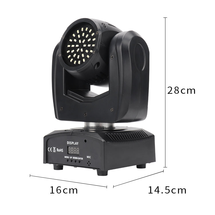 RGBW Disco Light Double-Sided Beam Strobe Stage Moving Head Light